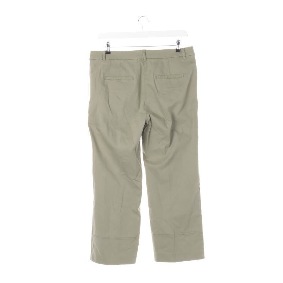 Image 2 of Trousers 44 Olive in color Green | Vite EnVogue