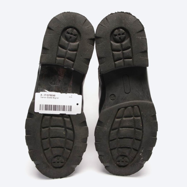 Image 4 of Boots EUR 37 Dark Brown in color Black | Vite EnVogue