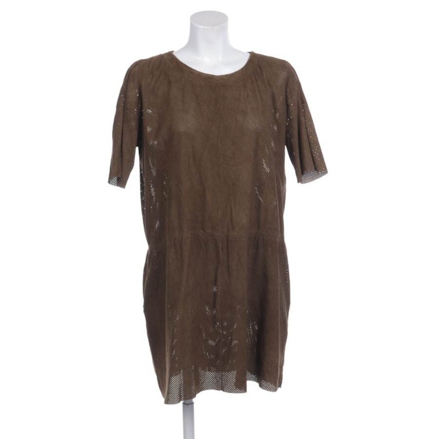 Image 1 of Leather Dress 38 Brown | Vite EnVogue