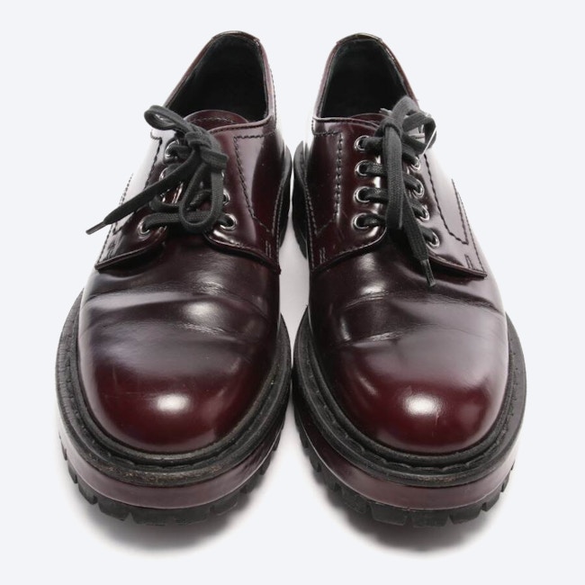 Image 2 of Lace-Up Shoes EUR38 Maroon in color Red | Vite EnVogue
