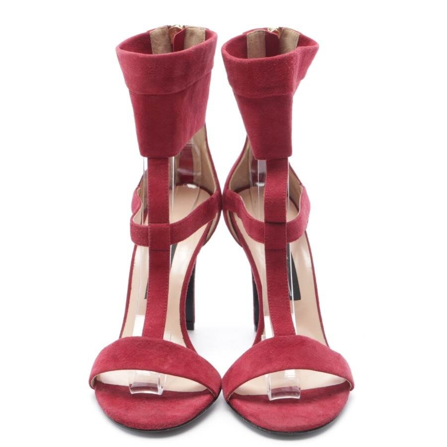 Image 2 of Heeled Sandals EUR 39 Dark red in color Red | Vite EnVogue