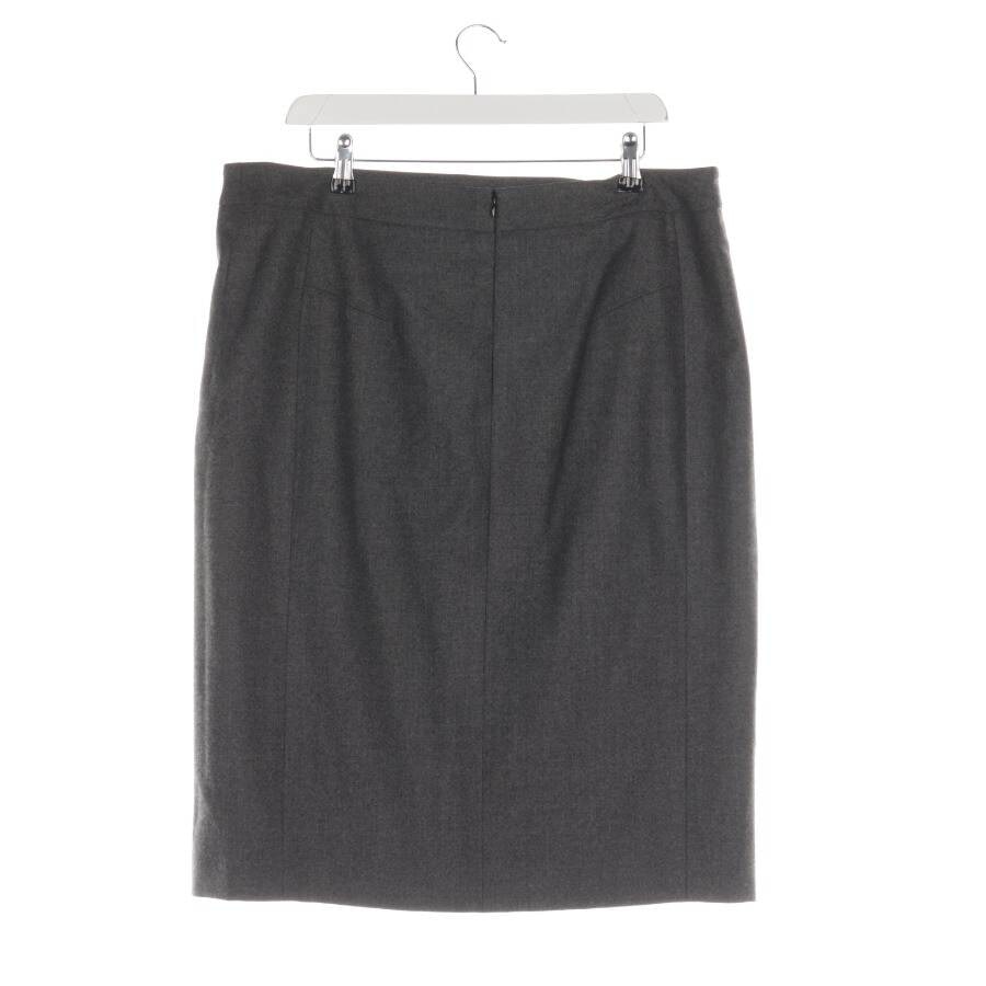 Image 2 of Wool Skirt 44 Darkgray in color Gray | Vite EnVogue