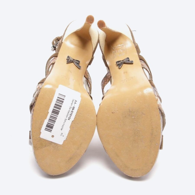 Image 4 of Heeled Sandals EUR38 Brown in color Brown | Vite EnVogue