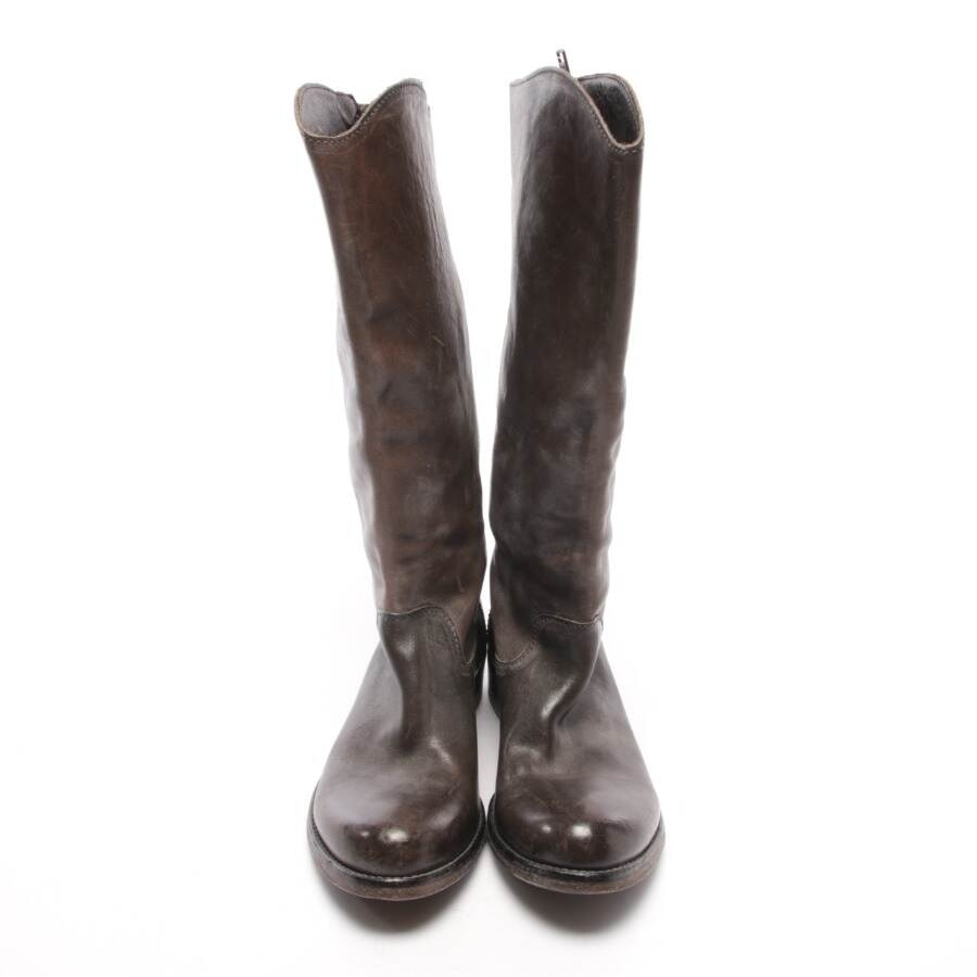 Image 2 of Boots EUR 35 Dark brown in color Brown | Vite EnVogue