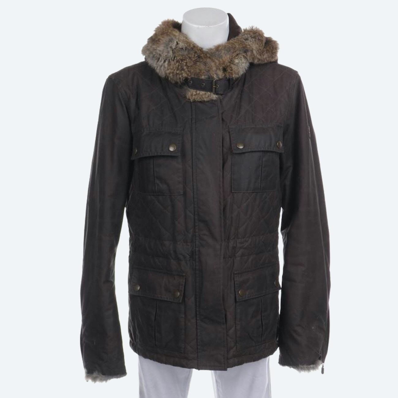Image 1 of Winter Jacket 40 Brown in color Brown | Vite EnVogue
