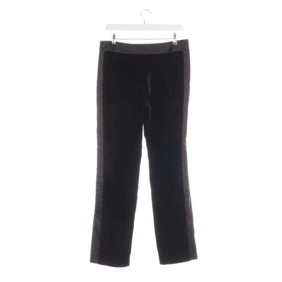 Image 2 of Velvet Pants 36 Black in color Black | Vite EnVogue