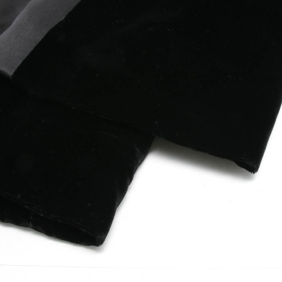 Image 3 of Velvet Pants 36 Black in color Black | Vite EnVogue