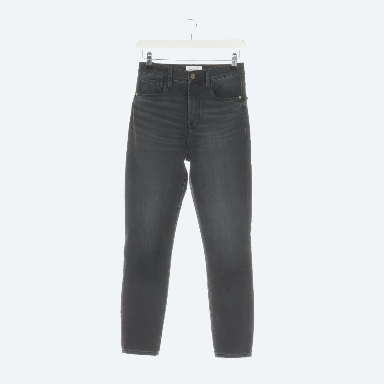 Image 1 of Jeans Skinny W26 Gray in color Gray | Vite EnVogue