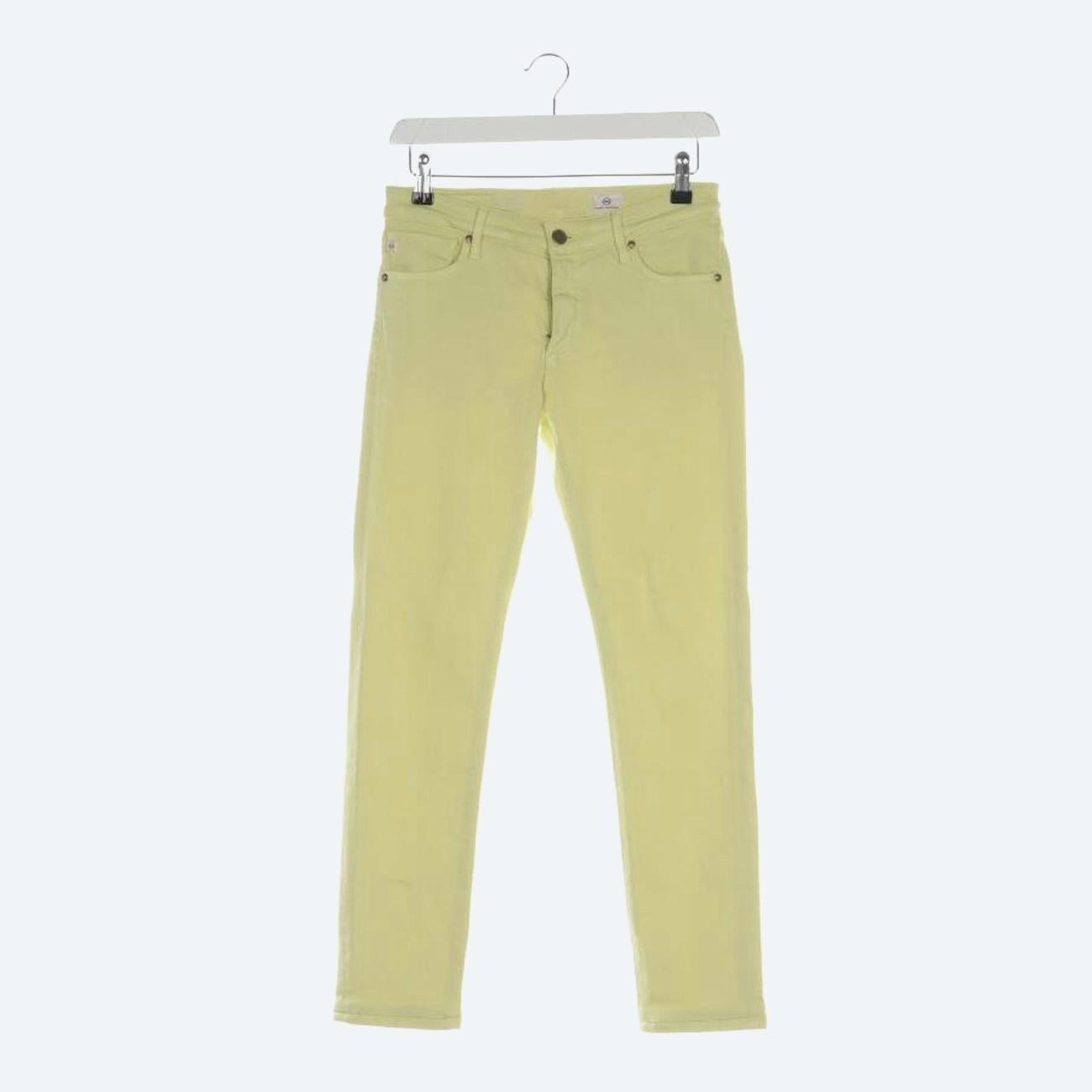 Image 1 of Jeans W26 Pastel yellow in color Yellow | Vite EnVogue