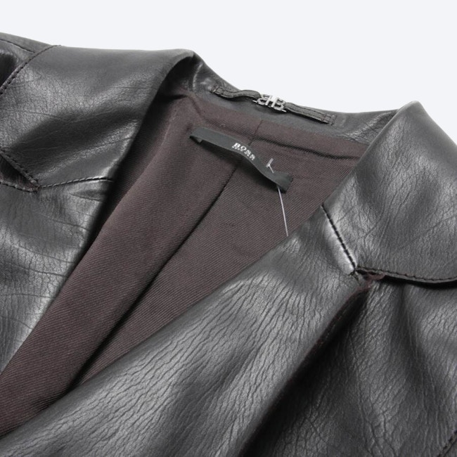 Image 3 of LeatherJacket 38 Black brown in color Black | Vite EnVogue