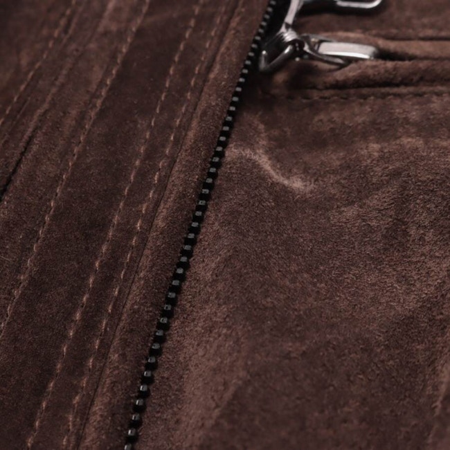 Image 4 of LeatherJacket S Brown in color Brown | Vite EnVogue