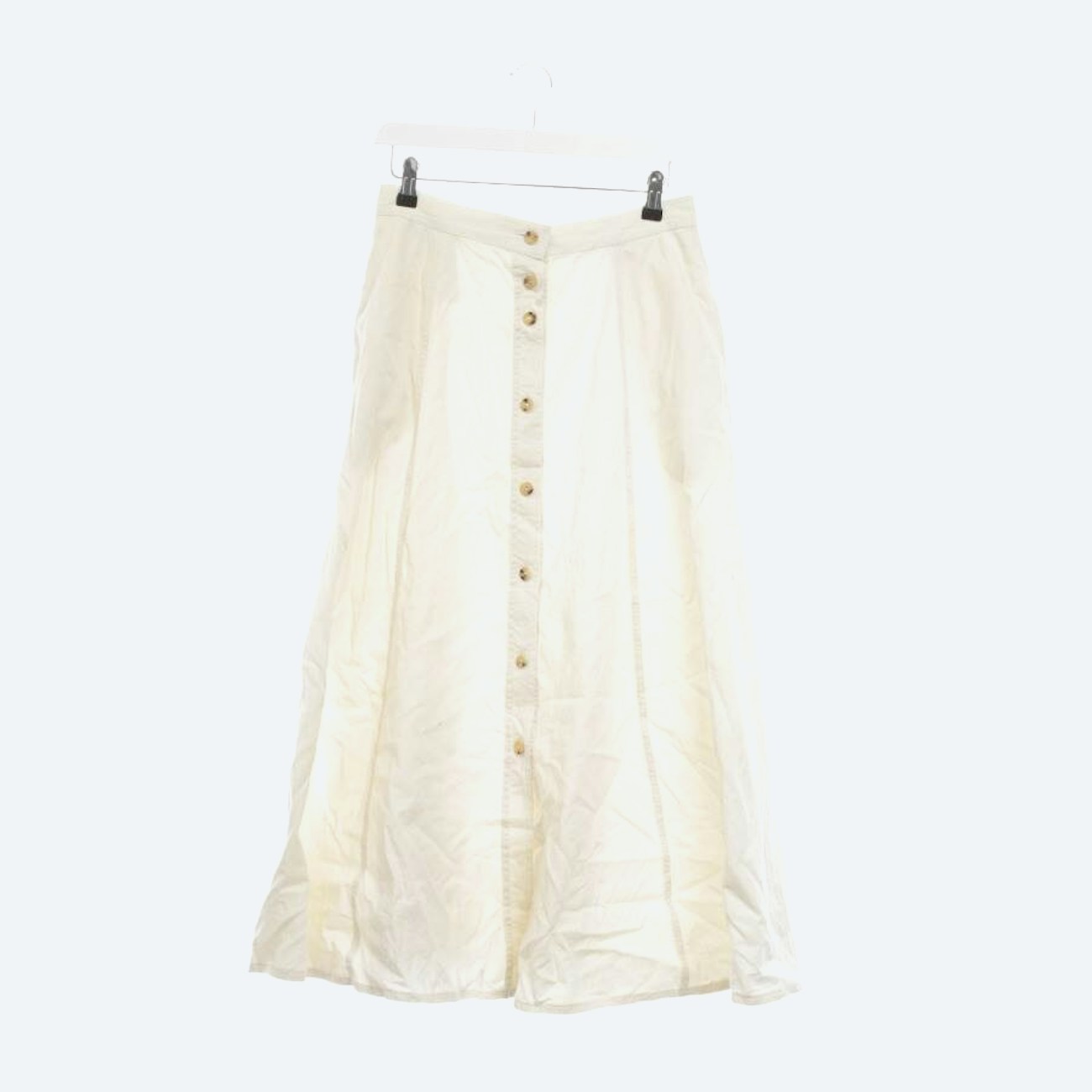 Image 1 of Skirt 80 Beige in color White | Vite EnVogue