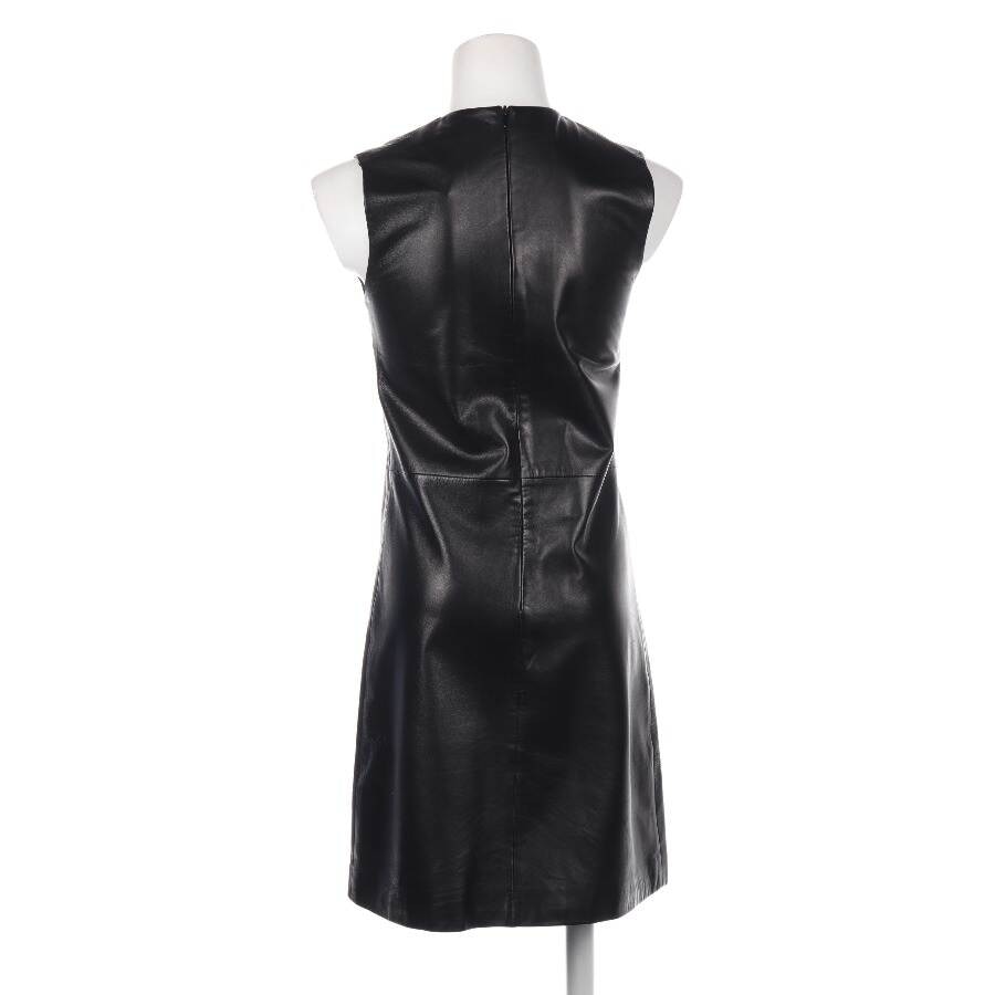 Image 2 of Leather Dress 38 Black in color Black | Vite EnVogue