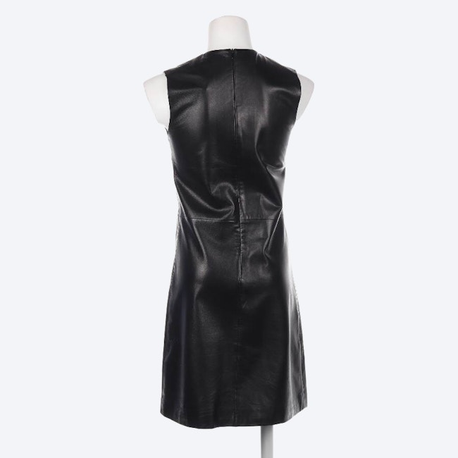 Image 2 of Leather Dress 38 Black in color Black | Vite EnVogue