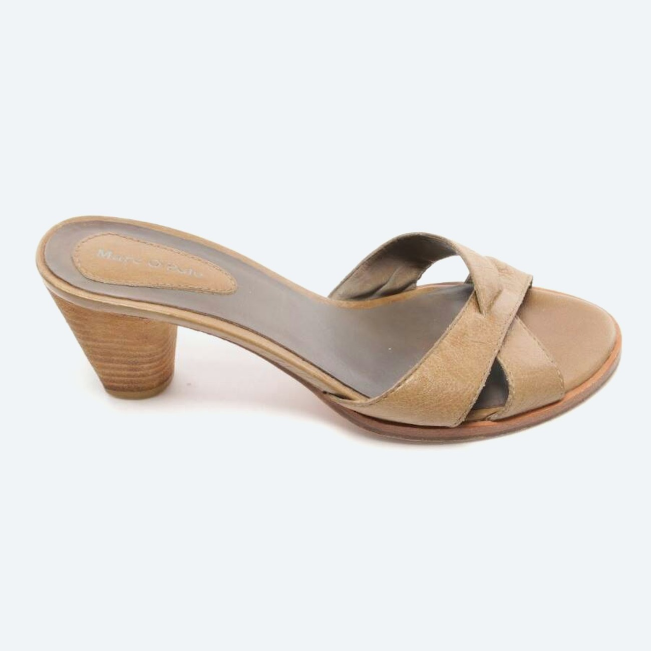 Image 1 of Heeled Sandals EUR 37 Brown in color Brown | Vite EnVogue