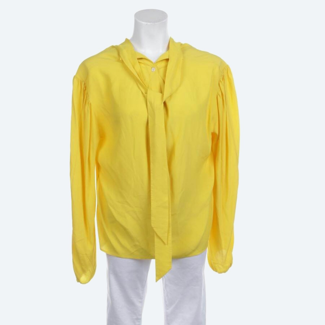 Image 1 of Shirt Blouse 34 Yellow in color Yellow | Vite EnVogue