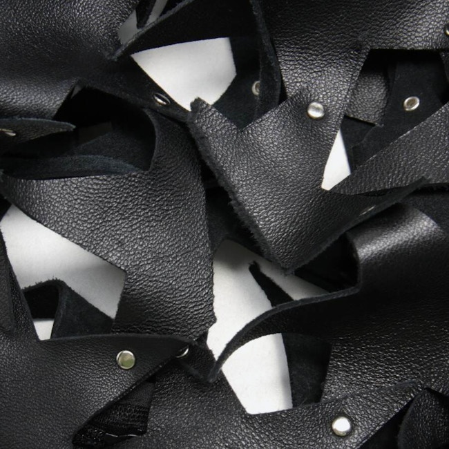 Image 6 of Leather Dress 38 Black in color Black | Vite EnVogue
