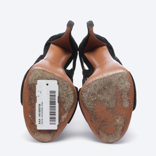 Image 4 of Heeled Sandals EUR 36.5 Black in color Black | Vite EnVogue