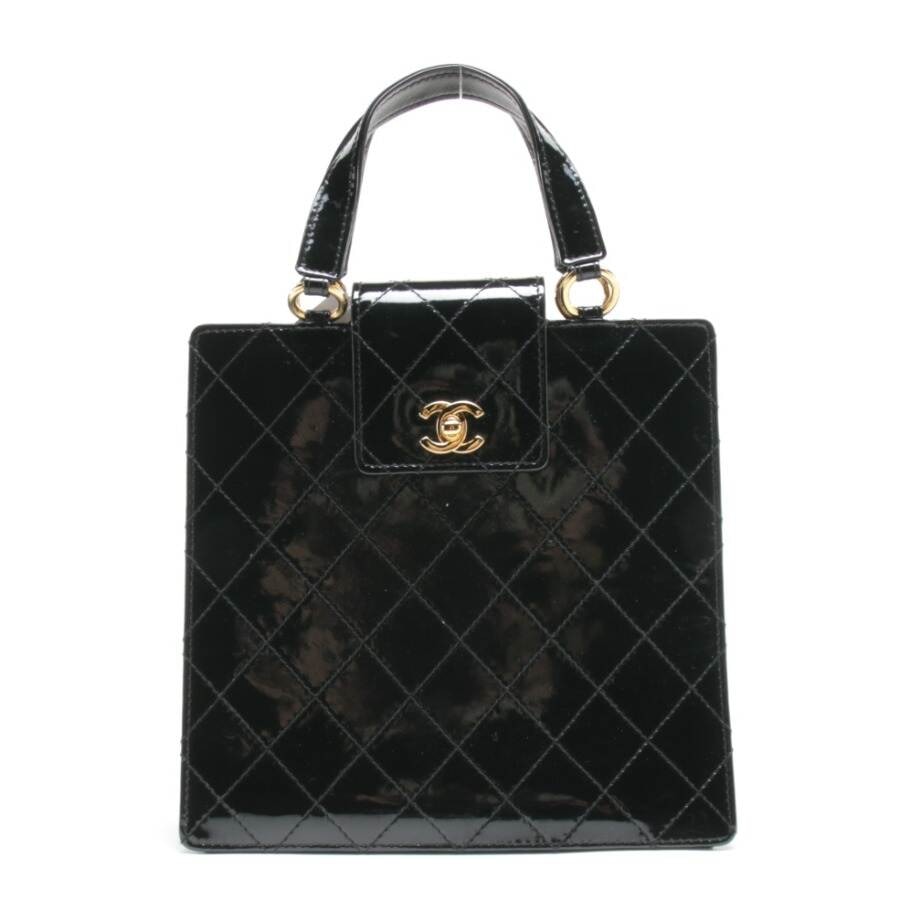 Image 1 of Vernis Handle Bag Handbag Black in color Black | Vite EnVogue