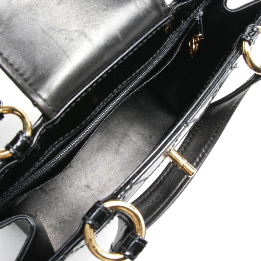 Bild 5 von Vernis Handle Bag Handtasche Schwarz in Farbe Schwarz | Vite EnVogue