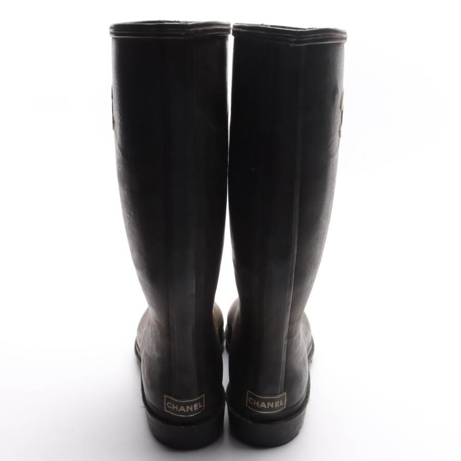 Image 3 of Rain Boots EUR 36 Brown in color Brown | Vite EnVogue