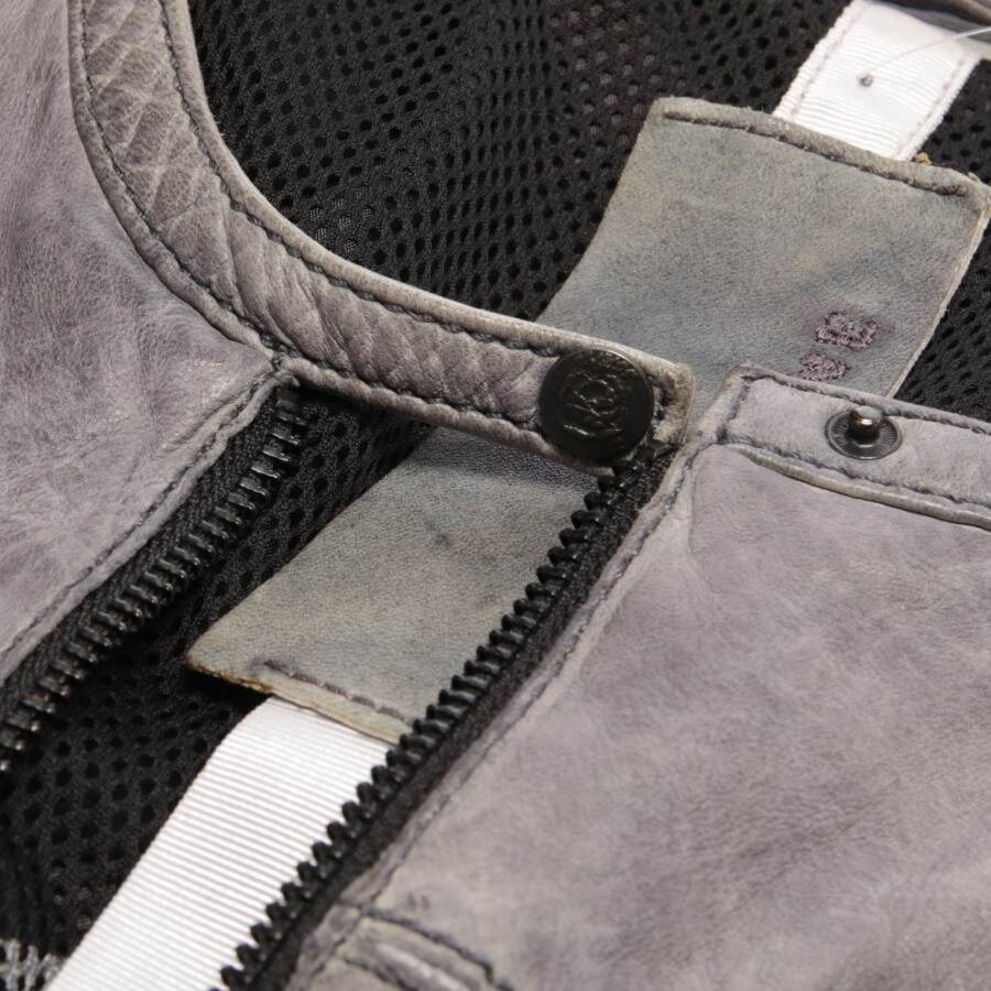 Image 3 of LeatherJacket 40 Lightgray in color Gray | Vite EnVogue
