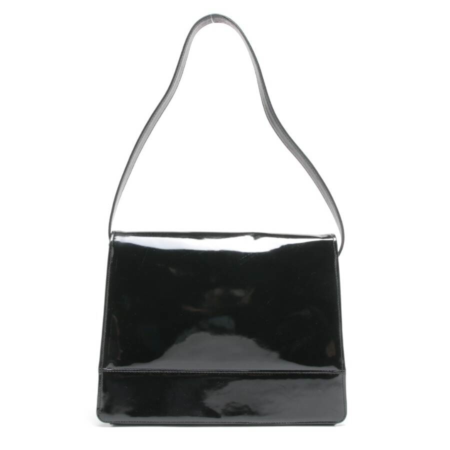 Image 2 of Vernis Messenger Flap Shoulder Bag Black in color Black | Vite EnVogue