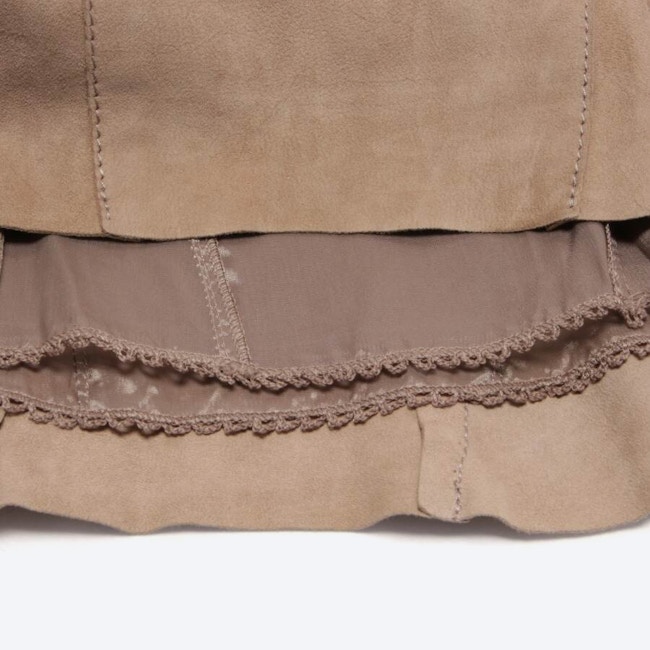 Image 3 of Skirt 38 Brown in color Brown | Vite EnVogue