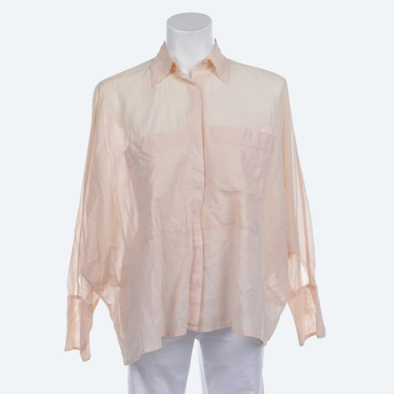 Image 1 of Shirt 38 Peach in color Yellow | Vite EnVogue