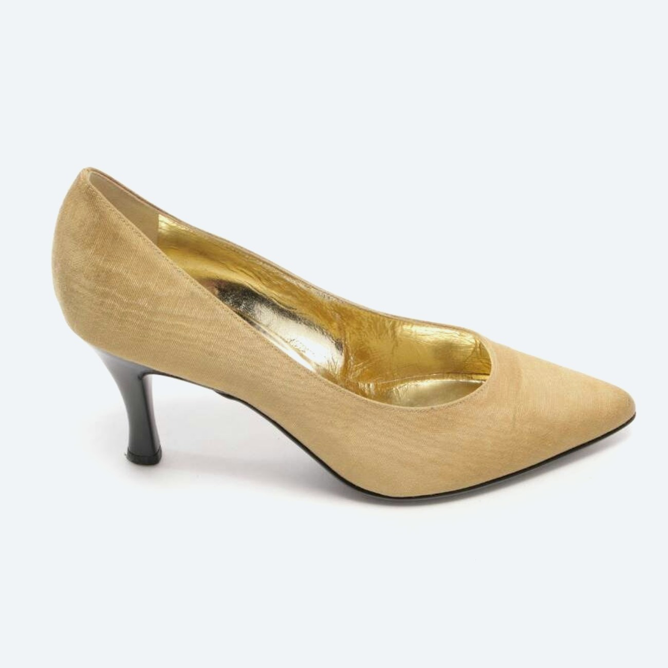 Image 1 of High Heels EUR38 Gold in color Metallic | Vite EnVogue