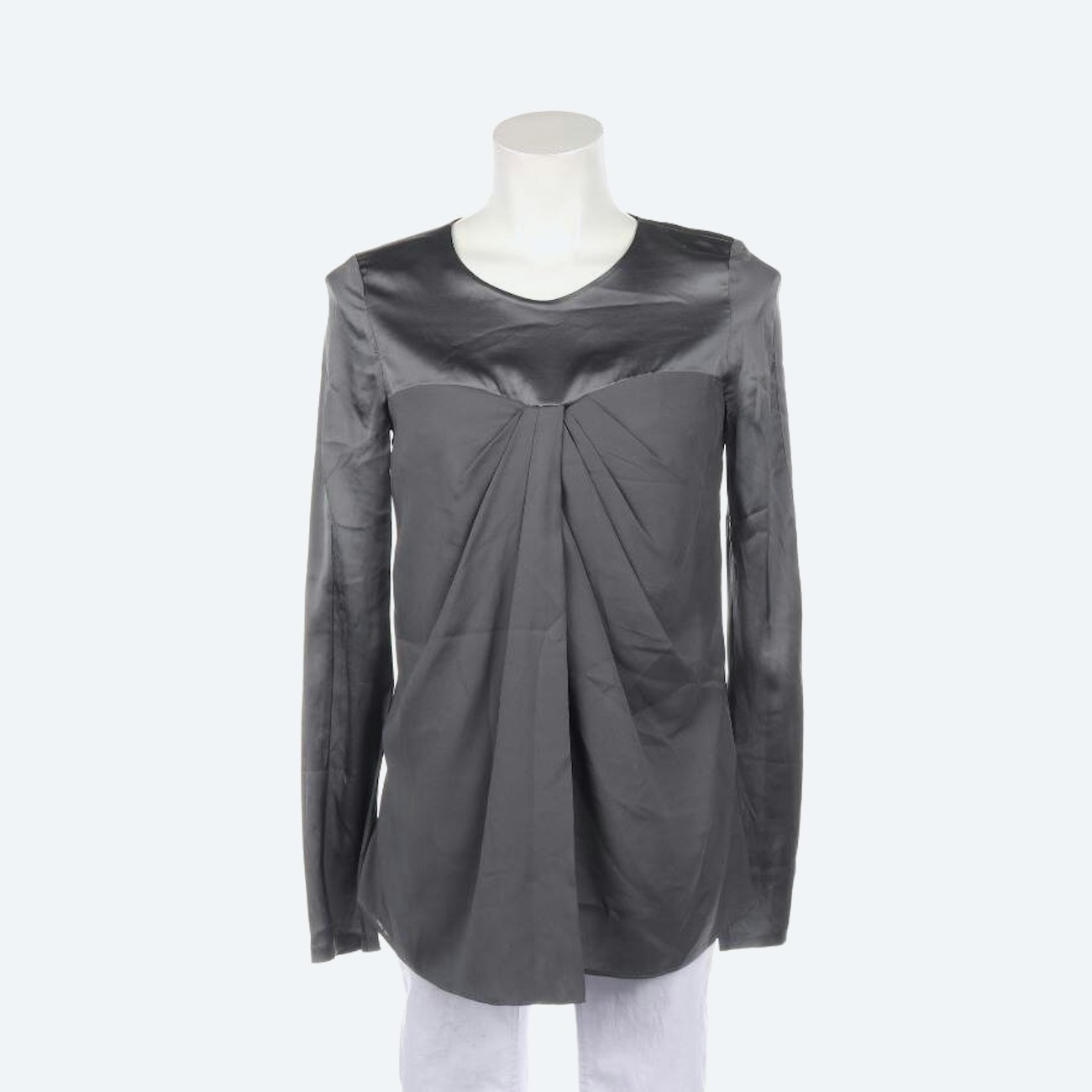 Image 1 of Shirt Blouse 38 Gray in color Gray | Vite EnVogue