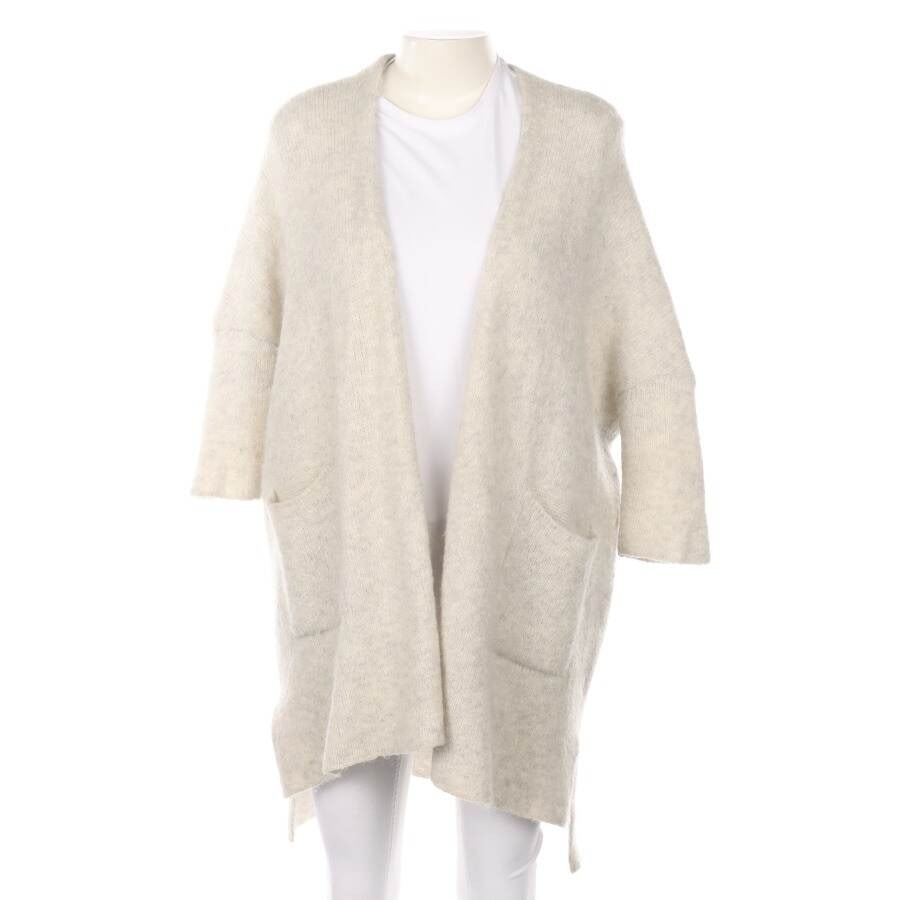 Image 1 of Cardigan One Size Light Gray in color Gray | Vite EnVogue