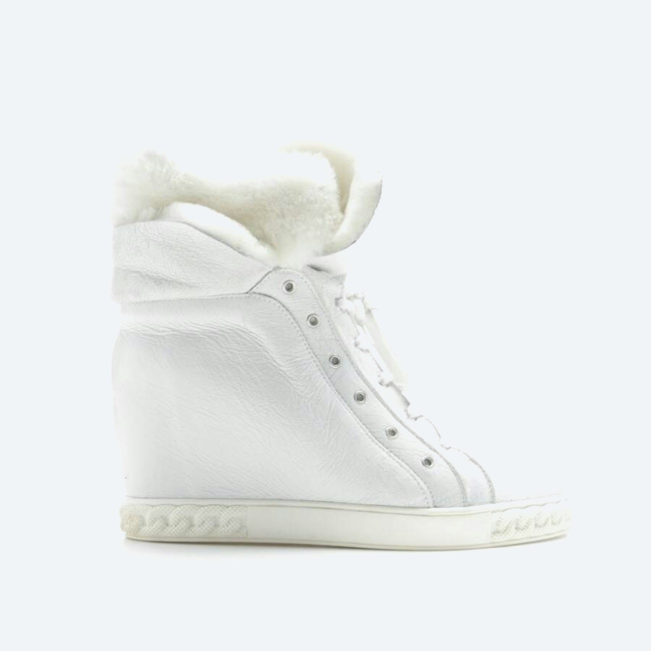 Image 1 of High-Top Sneakers EUR 40 White in color White | Vite EnVogue