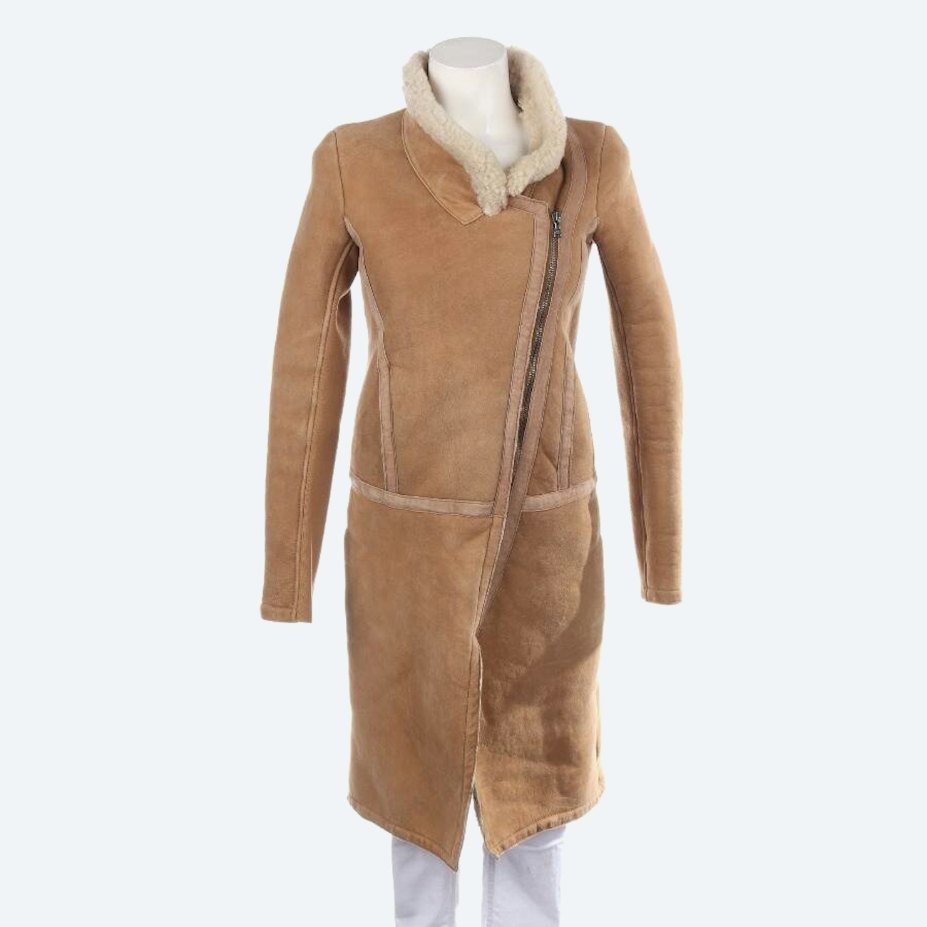 Image 1 of Sheepskin Coat S Camel in color Brown | Vite EnVogue