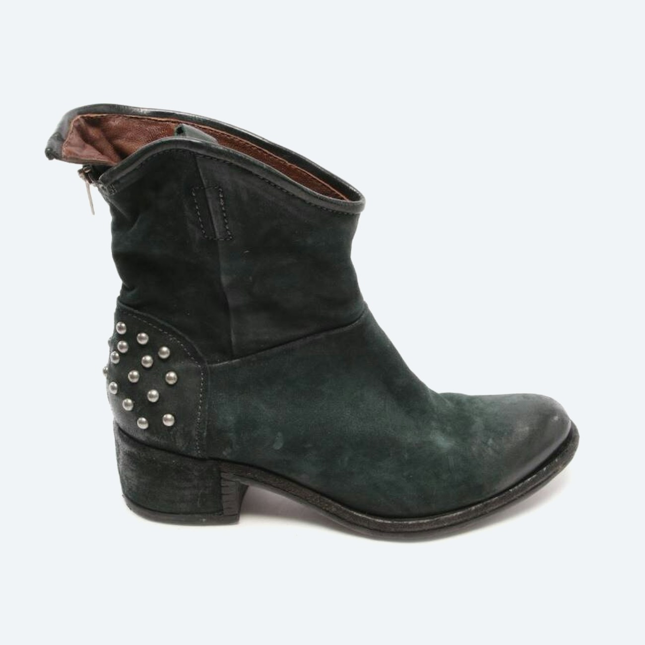 Image 1 of Ankle Boots EUR 39 Dark Green in color Green | Vite EnVogue