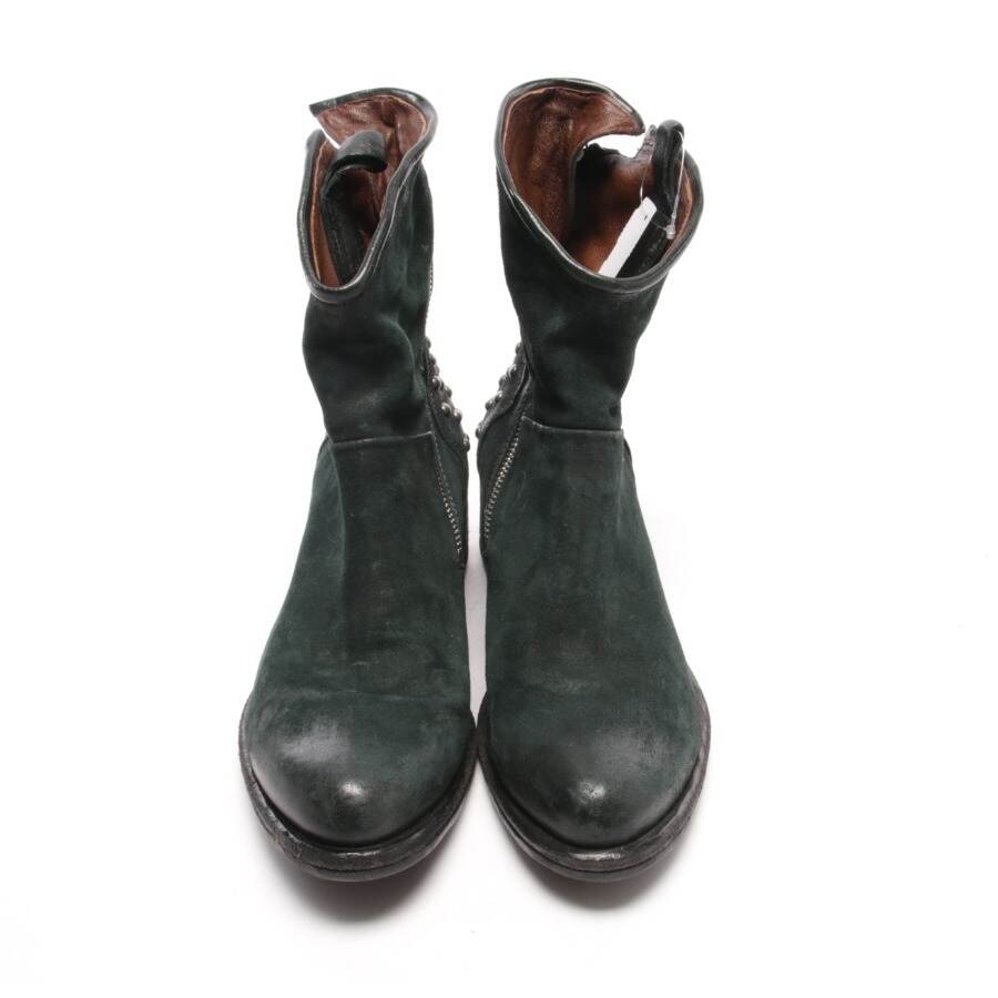 Image 2 of Ankle Boots EUR 39 Dark Green in color Green | Vite EnVogue