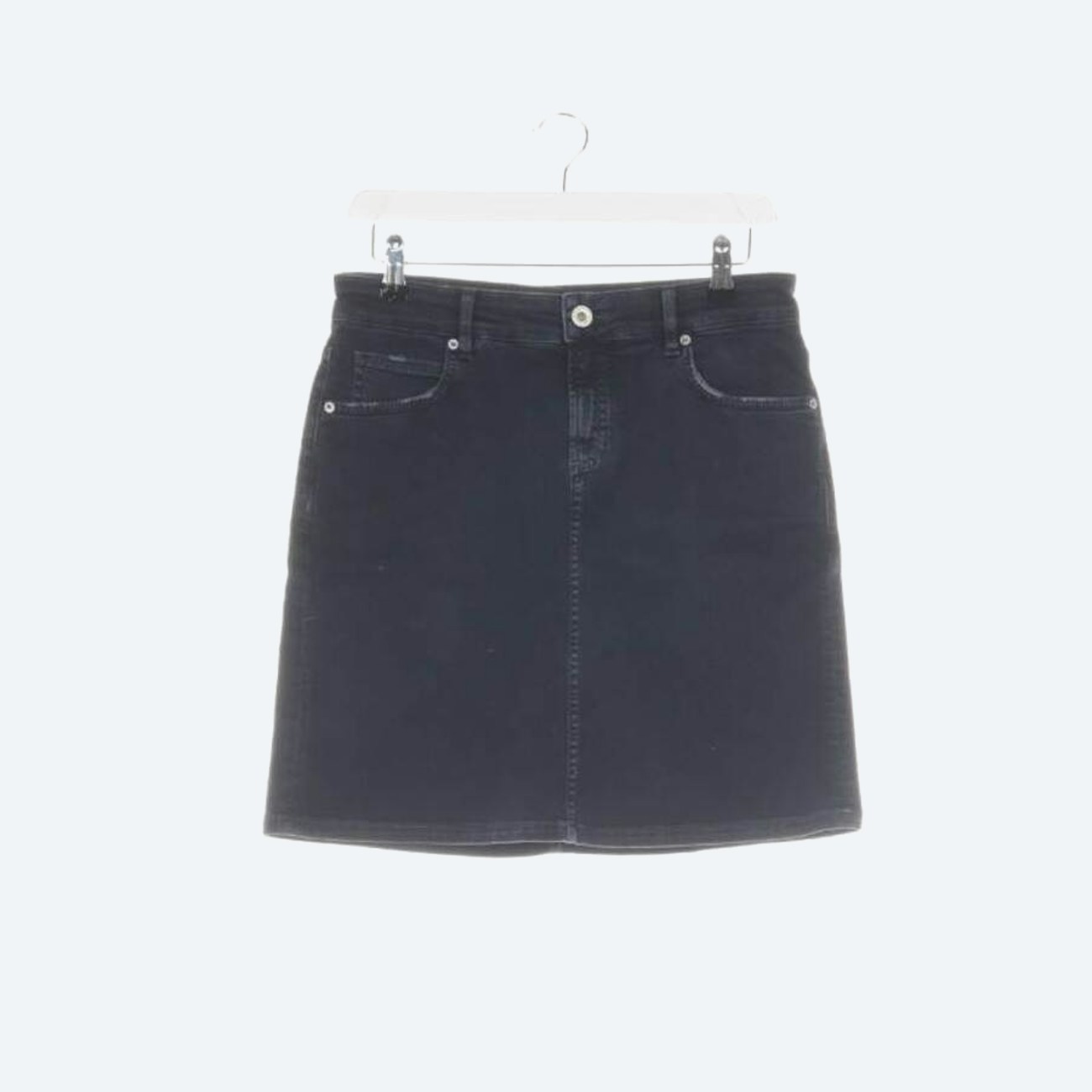Image 1 of Mini Skirt W27 Navy in color Blue | Vite EnVogue