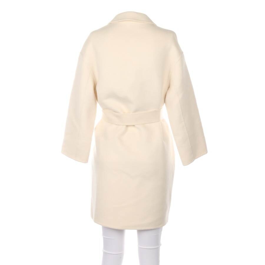 Image 2 of Between-seasons Coat 32 Ivory in color White | Vite EnVogue