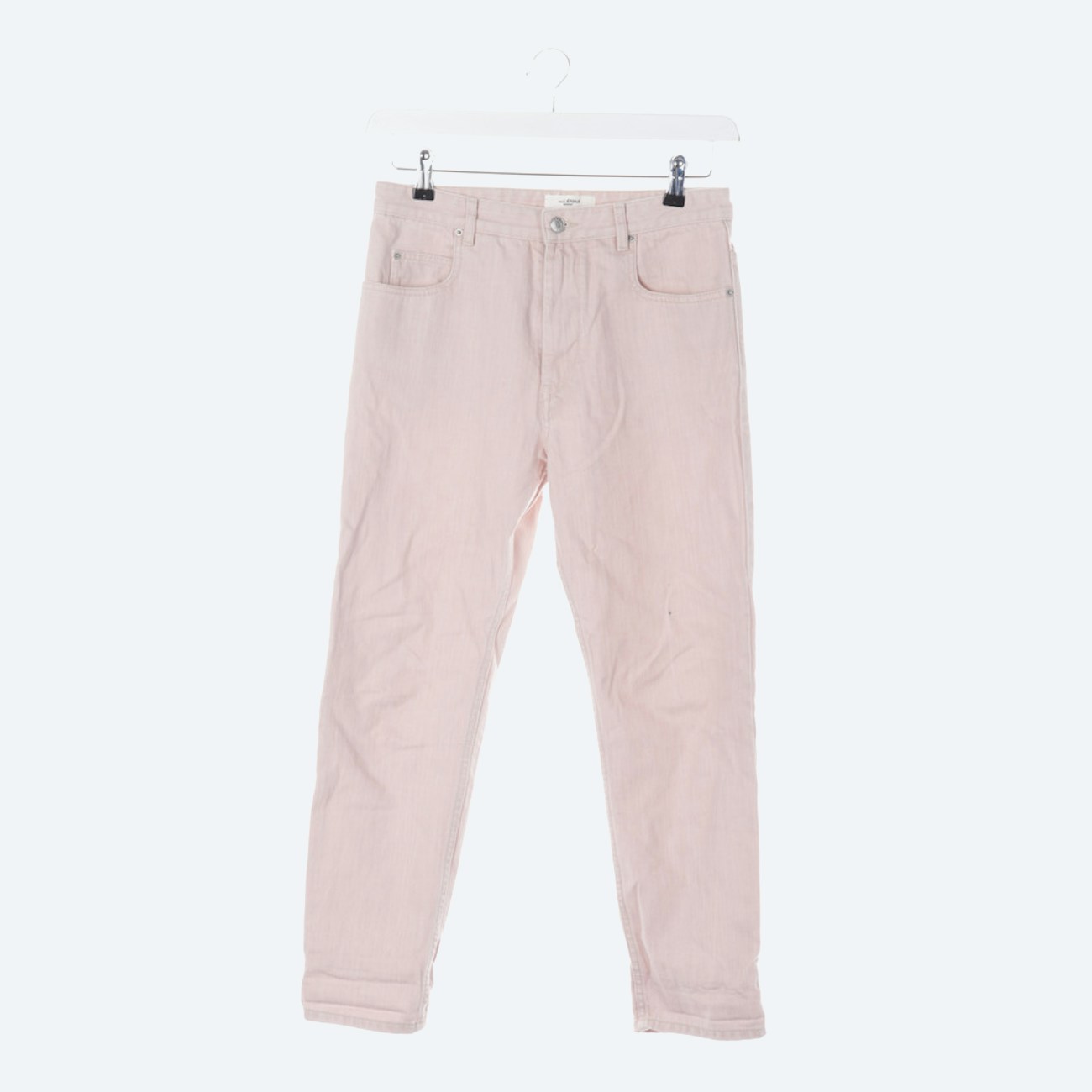 Image 1 of Jeans Skinny 34 Pastel pink in color Pink | Vite EnVogue