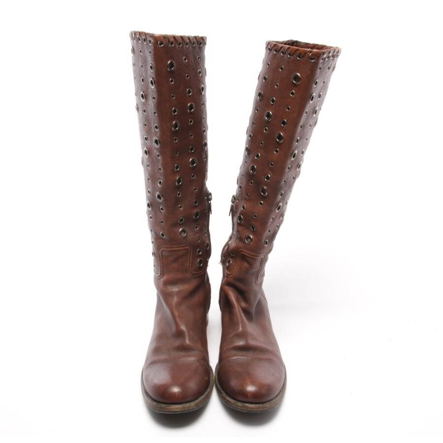 Image 2 of Boots EUR 39 Mud in color Brown | Vite EnVogue