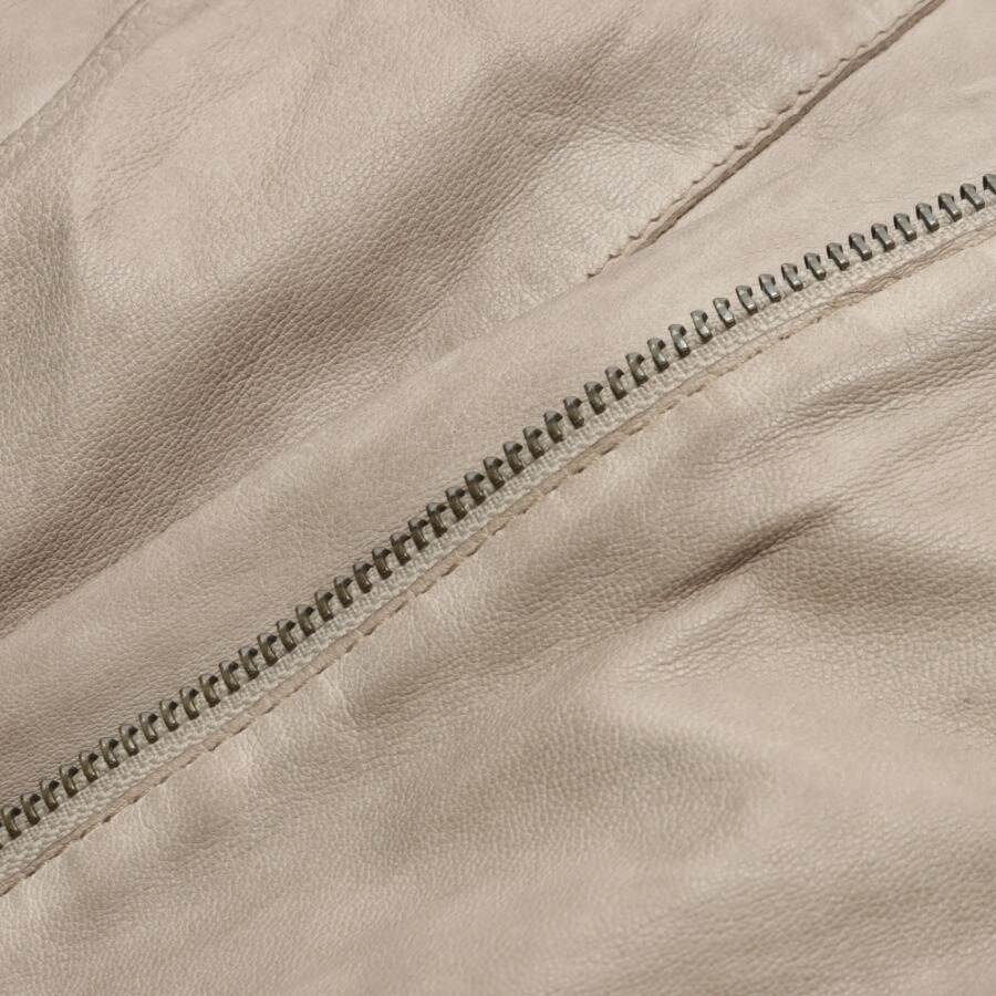 Image 4 of LeatherJacket 40 Tan in color Brown | Vite EnVogue