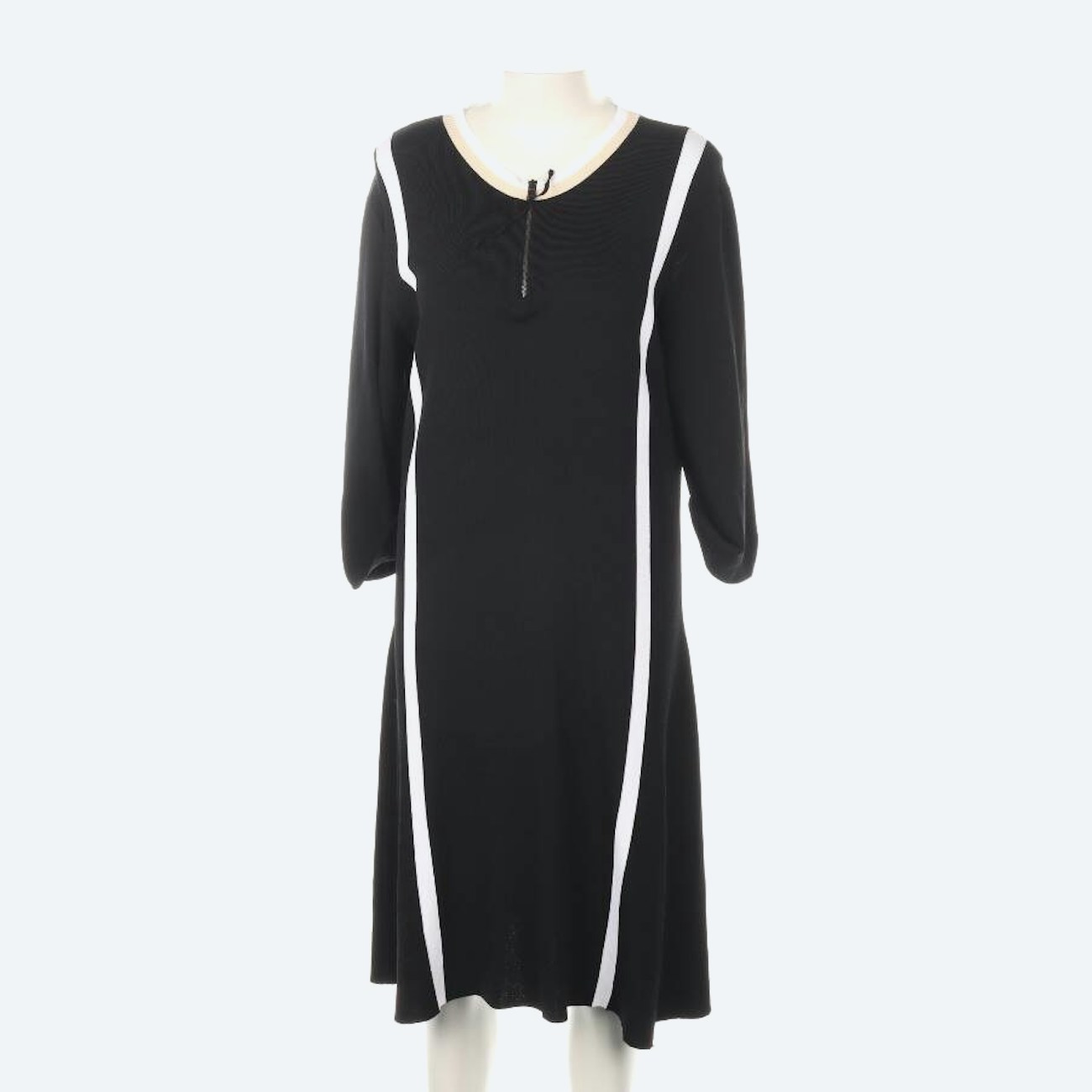 Image 1 of Knit Dress 44 Black in color Black | Vite EnVogue