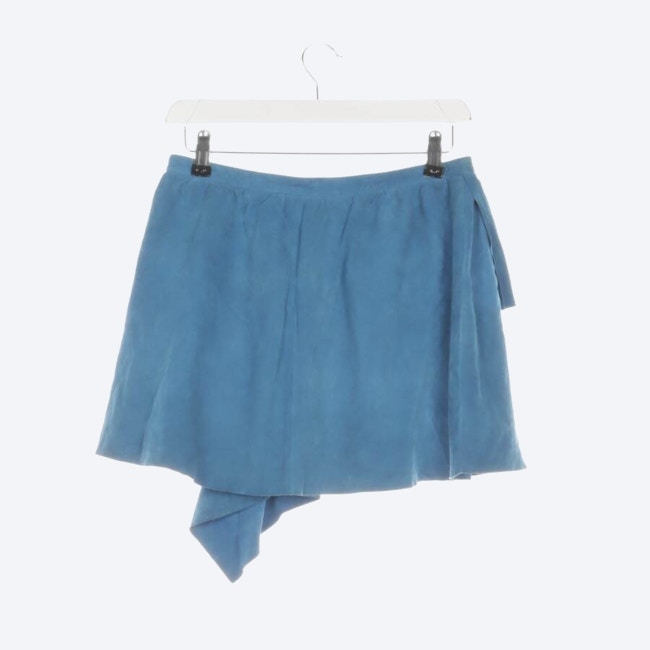 Image 2 of Leather Skirt S Blue in color Blue | Vite EnVogue