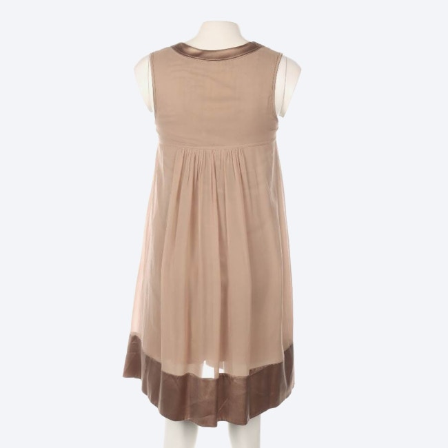 Image 2 of Silk Dress 36 Brown in color Brown | Vite EnVogue