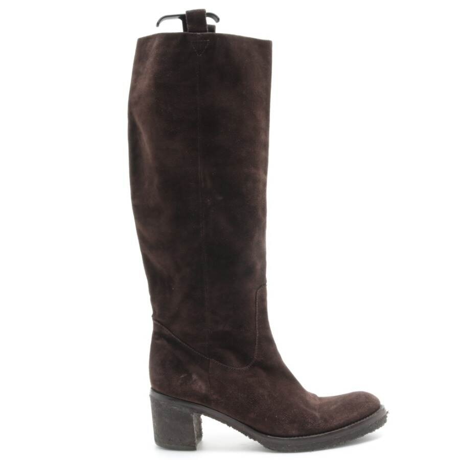 Image 1 of Boots EUR 40.5 Brown in color Brown | Vite EnVogue