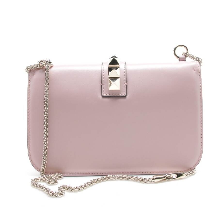 Image 2 of Rockstud Evening Bag Pink in color Pink | Vite EnVogue
