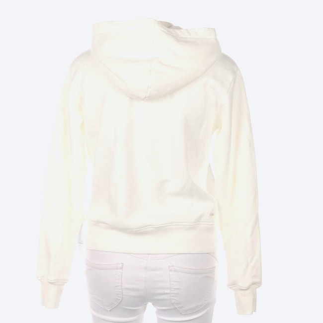 Image 2 of Hooded Sweatshirt S White in color White | Vite EnVogue