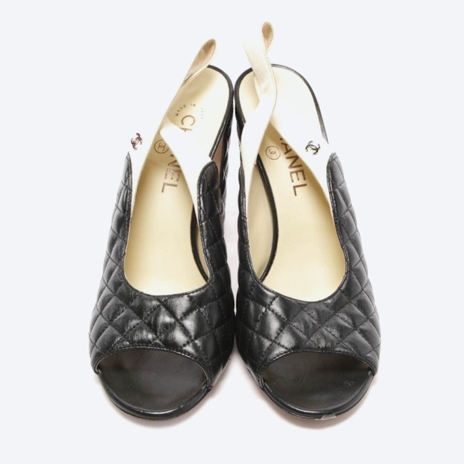 Image 2 of Heeled Sandals EUR 39.5 Black in color Black | Vite EnVogue