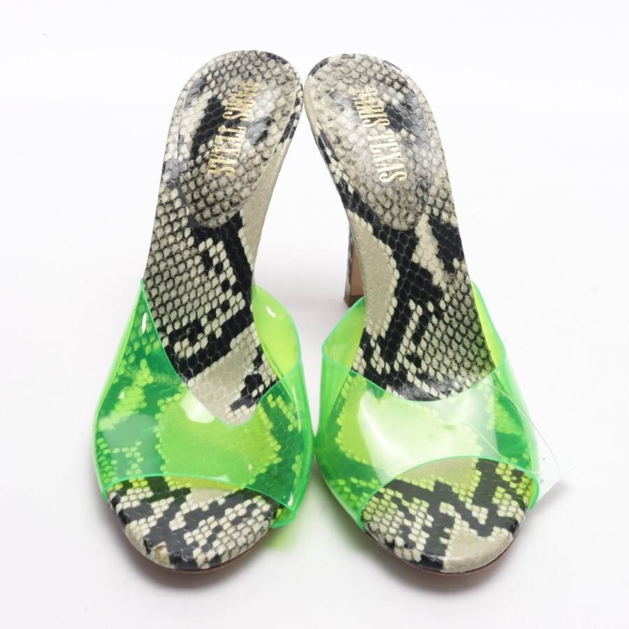 Image 2 of Heeled Sandals EUR 37 Multicolored in color Multicolored | Vite EnVogue