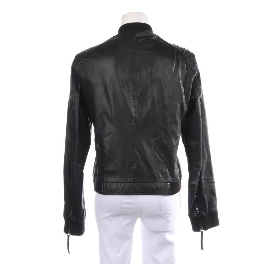 Image 2 of LeatherJacket M Black in color Black | Vite EnVogue